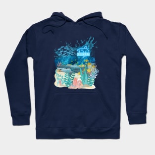 Shark Aquarium Hoodie